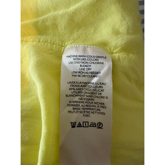 Anthropologie Women's Maeve Yellow One-Shoulder Maxi Dress - Picture 9 of 10